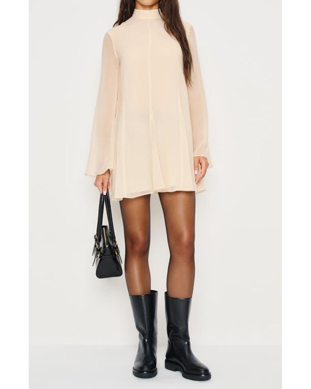 Reformation Black Dorinda Boot