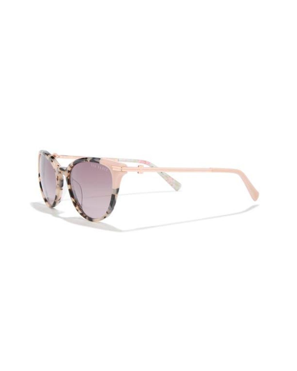 Ted Baker Pink 52Mm Round Sunglasses