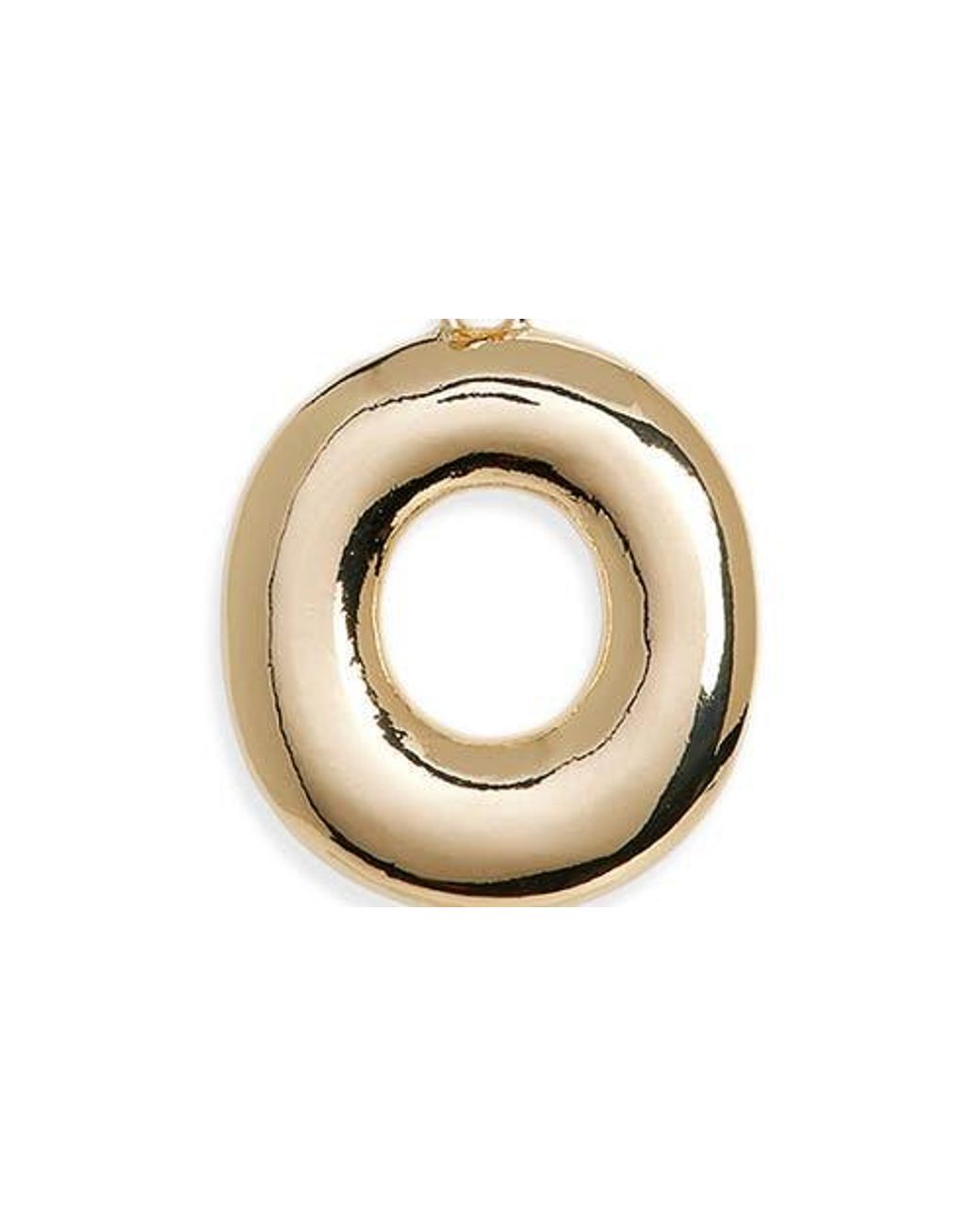 Leith Metallic Bubble Initial Bag Charm