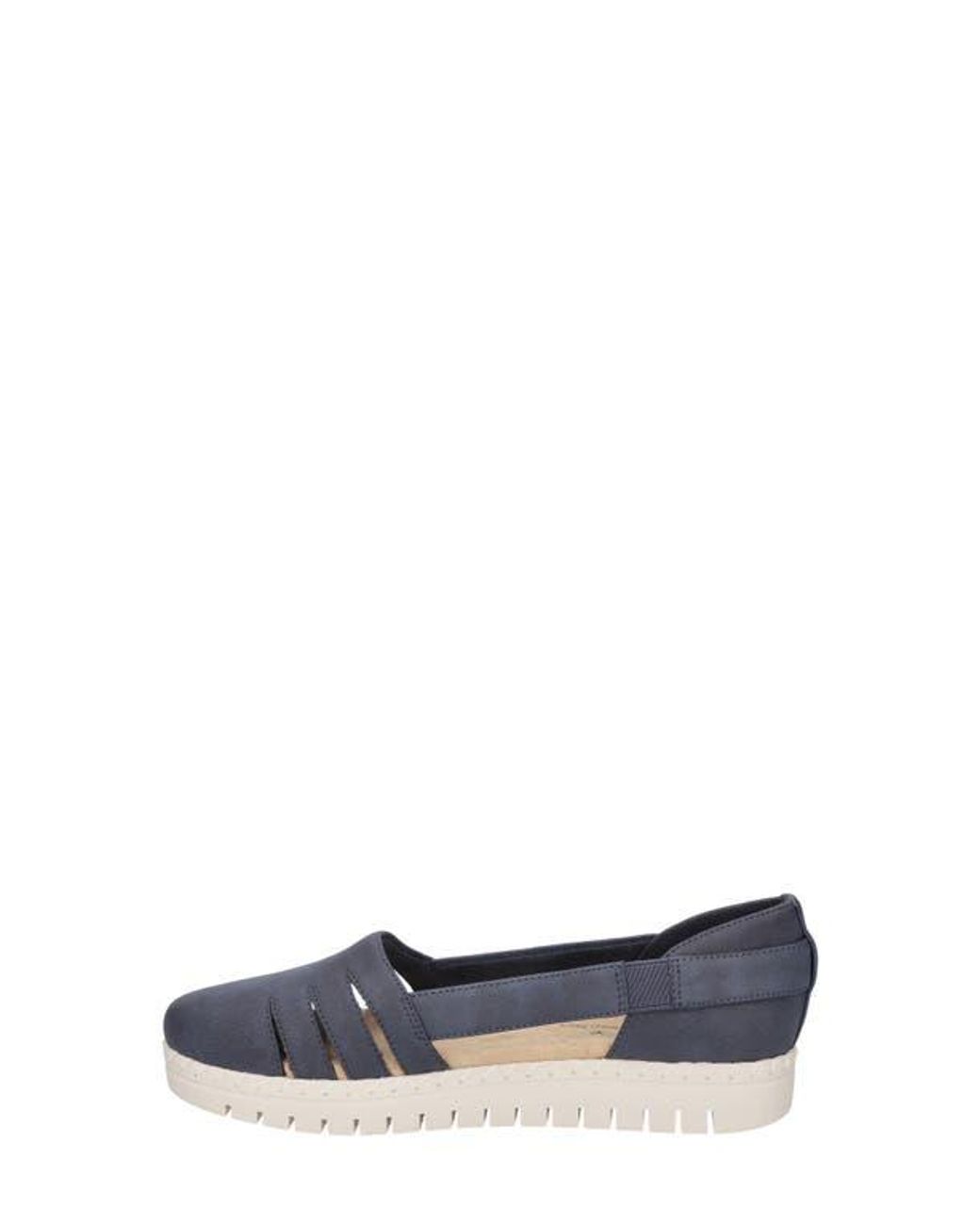 Easy Street Blue Bugsy Platform Sandal