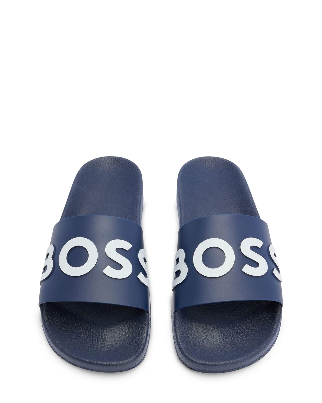 BOSS by HUGO BOSS Bay Slide Sandal in Blue for Men Lyst