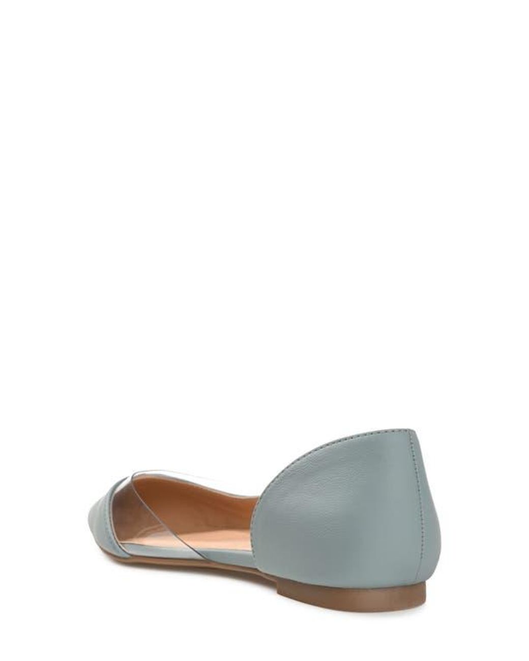 Journee Collection Blue Mikki Pointed Toe Flat