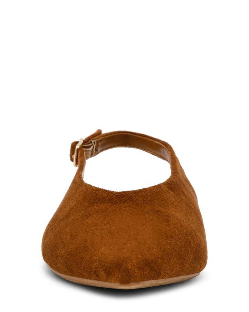 Dolce Vita Brown Empress Pointed Toe Slingback Flat