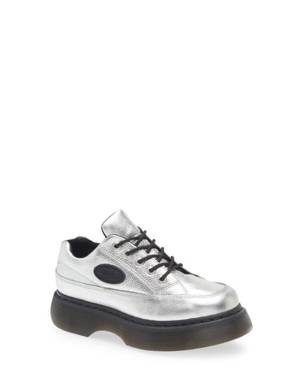 Dr. Martens White Buzz 5I Platform Sneaker