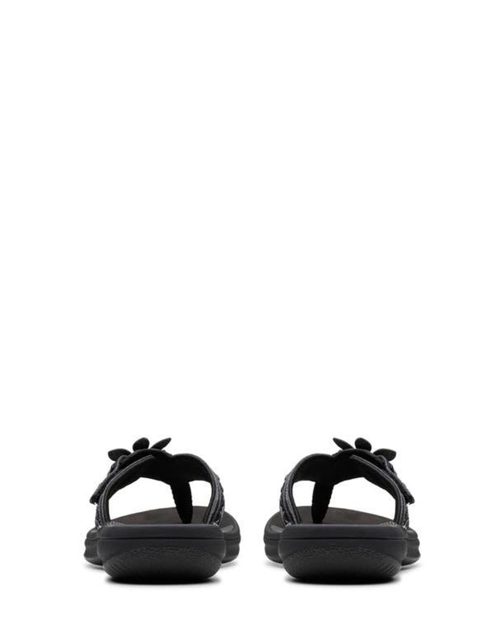 Clarks Black Breeze Opal Sandal