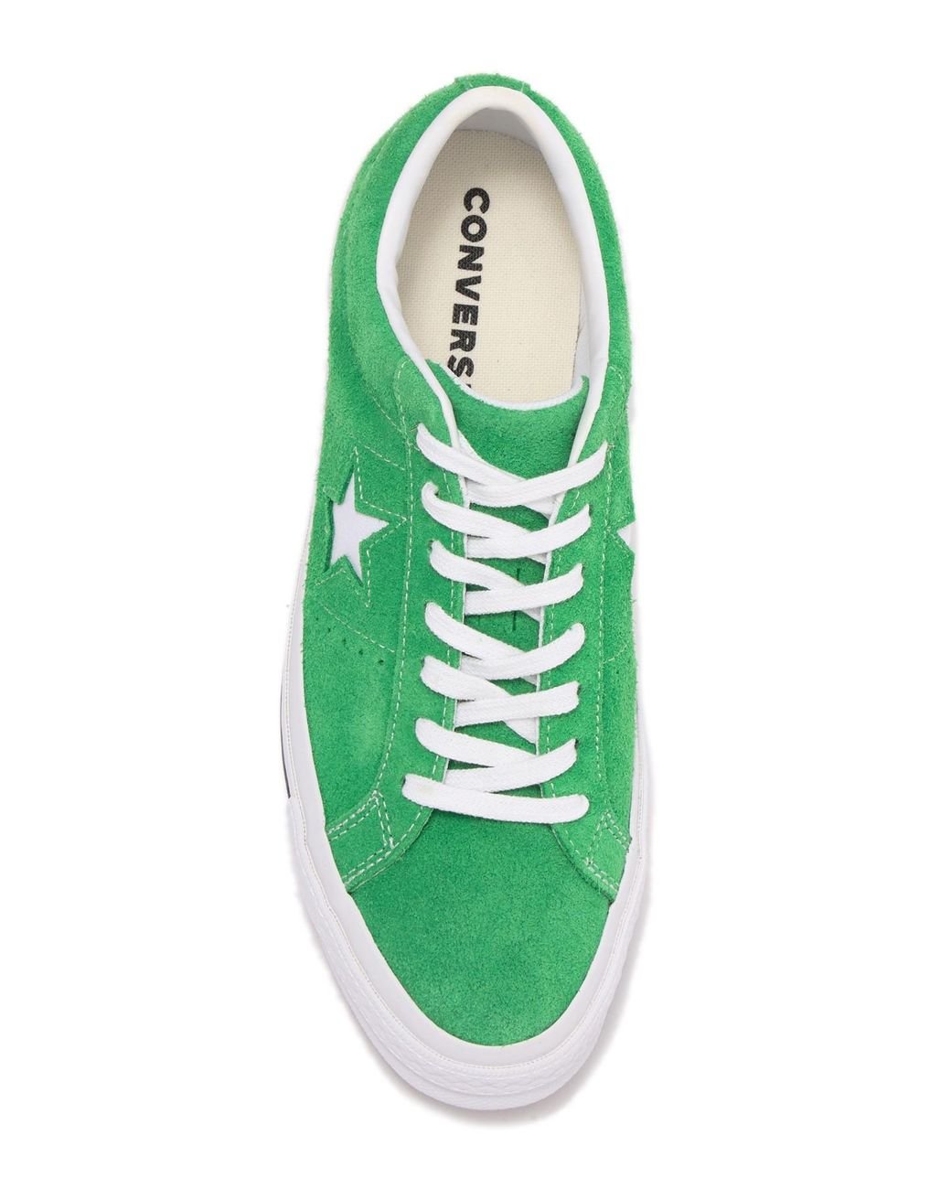 Estrecho de Bering arpón Infectar Converse One Star Oxford Suede Green Star Sneaker (unisex) for Men | Lyst