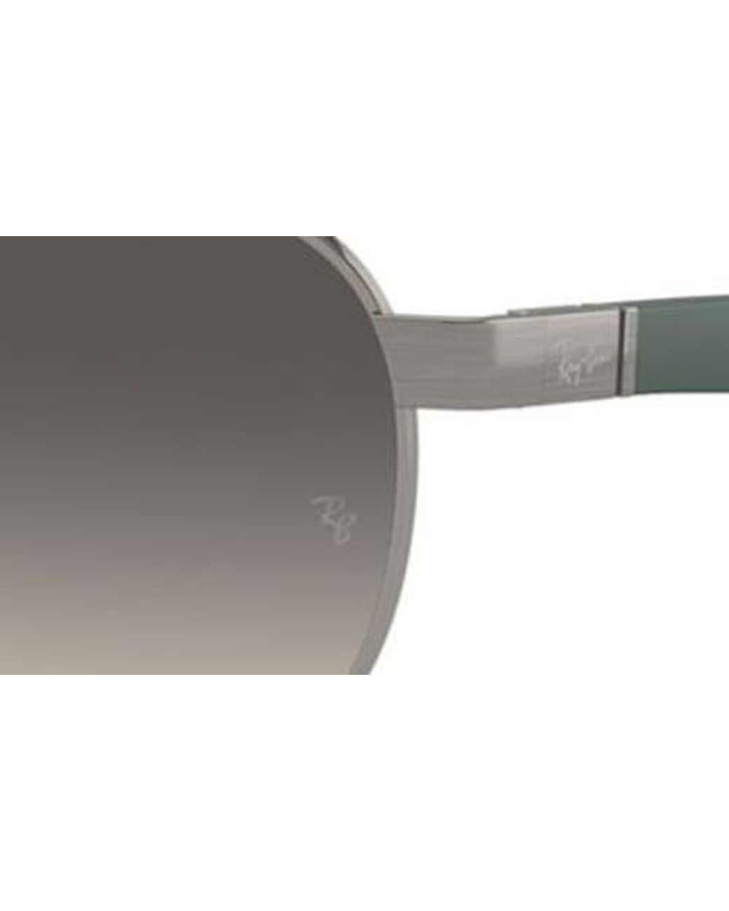 Ray-Ban Gray 56Mm Gradient Irregular Sunglasses for men