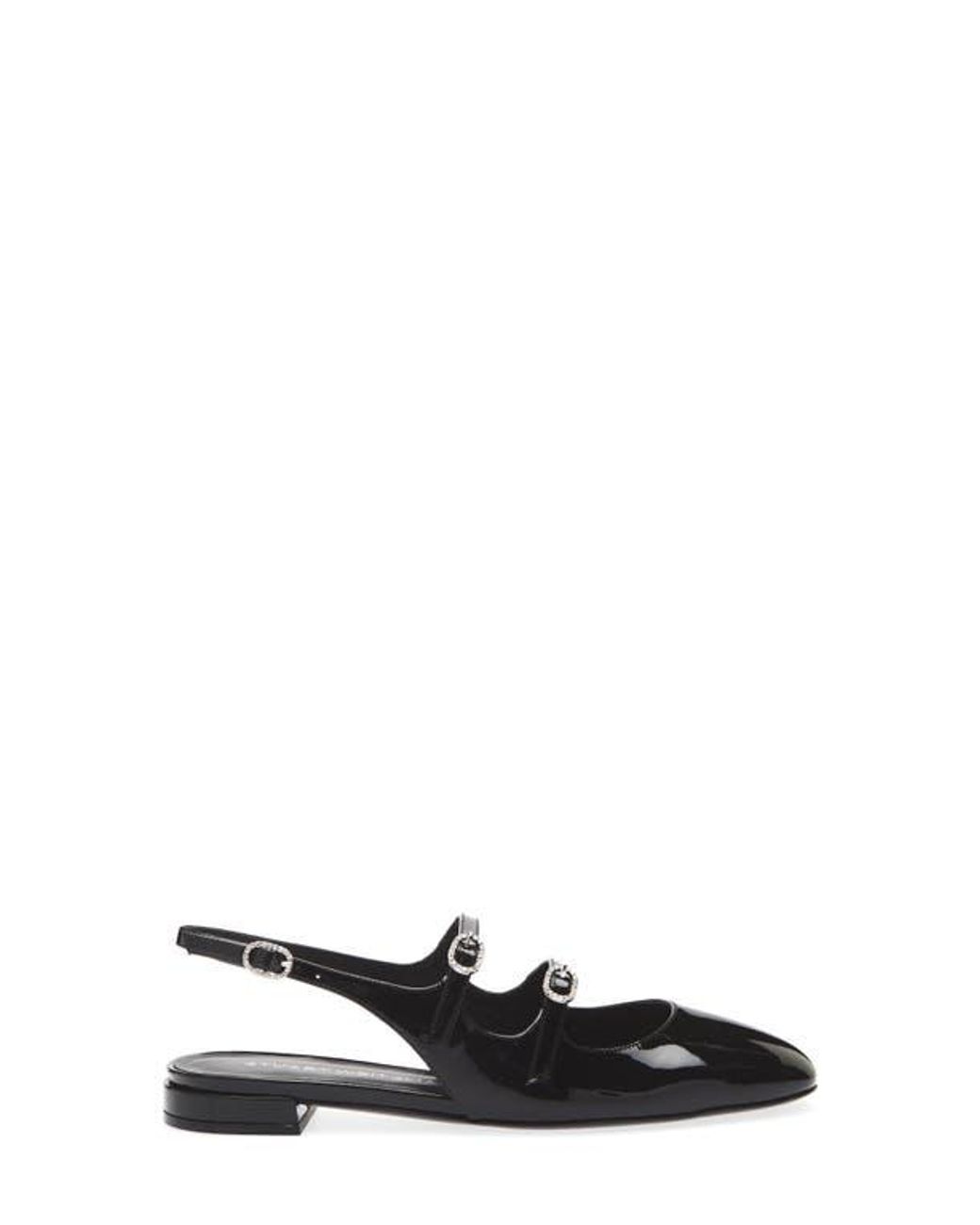 Stuart Weitzman Black Claris Slingback Mary Jane