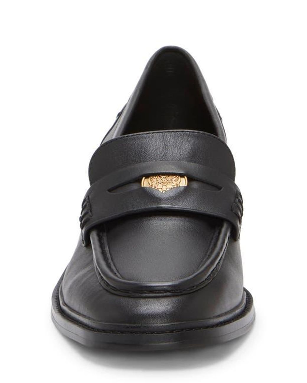 Vince Camuto Erinesa Block Penny Loafer in Black | Lyst display picture 3