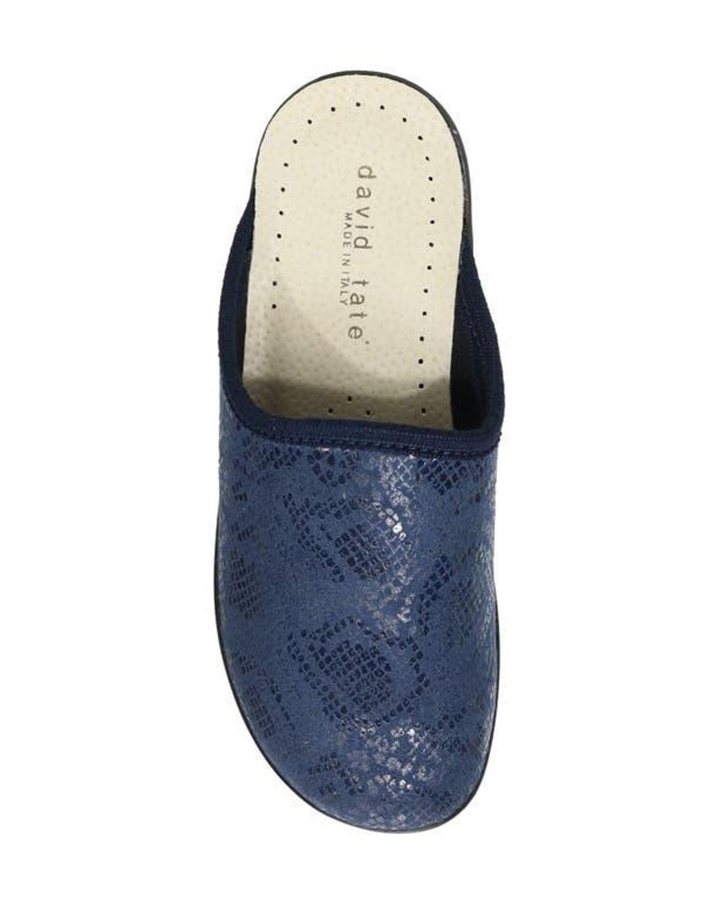 David Tate Blue Electra Clog