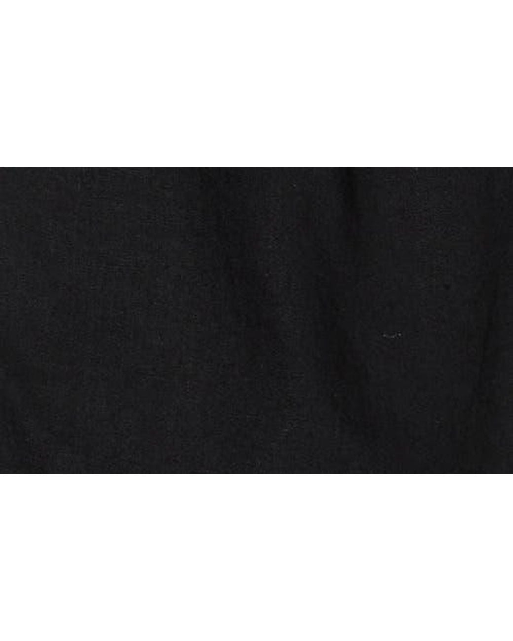 Madewell Black Solid Linen Blend Shorts