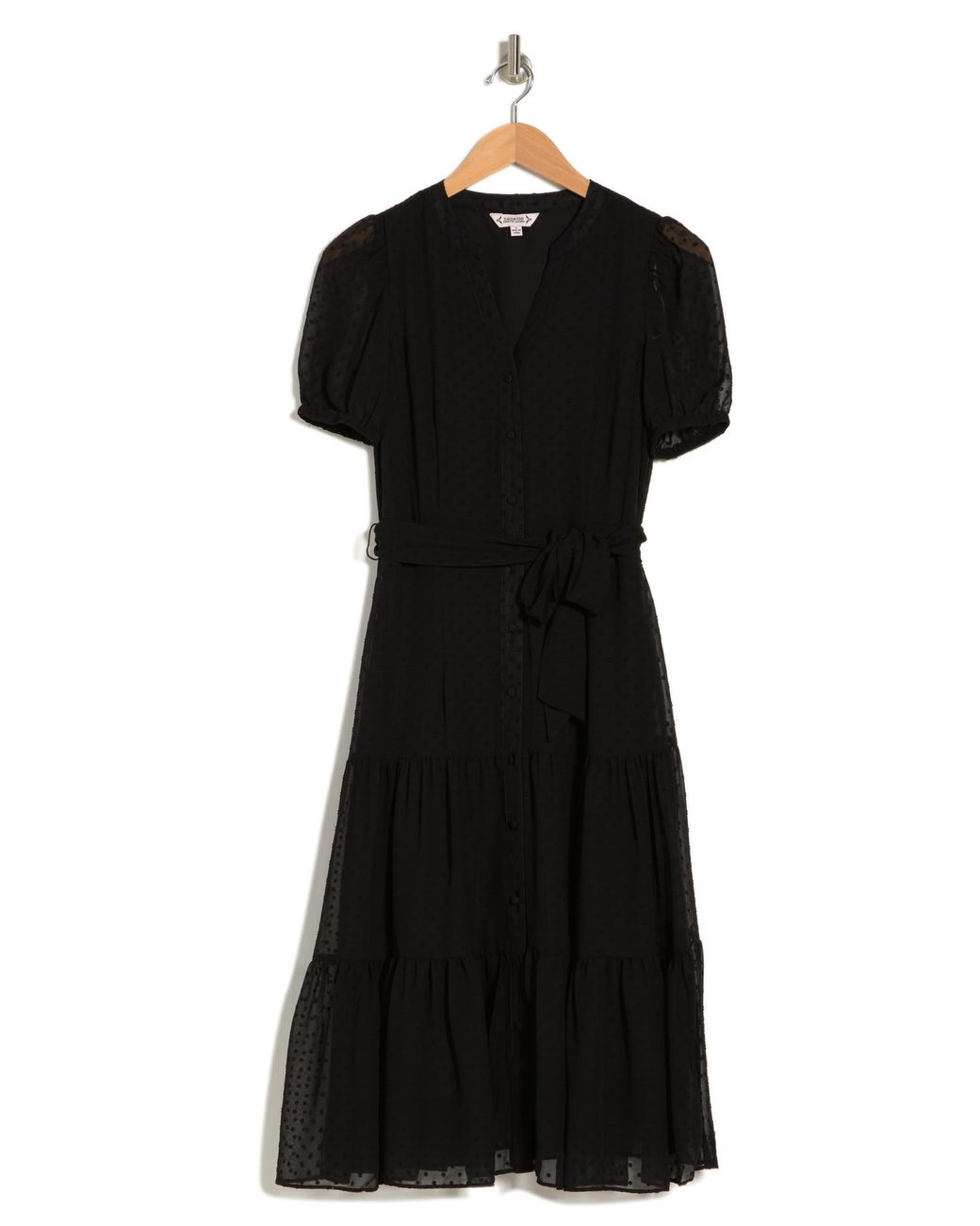Nanette Lepore Madeline Clip Jacquard Dress in Black | Lyst