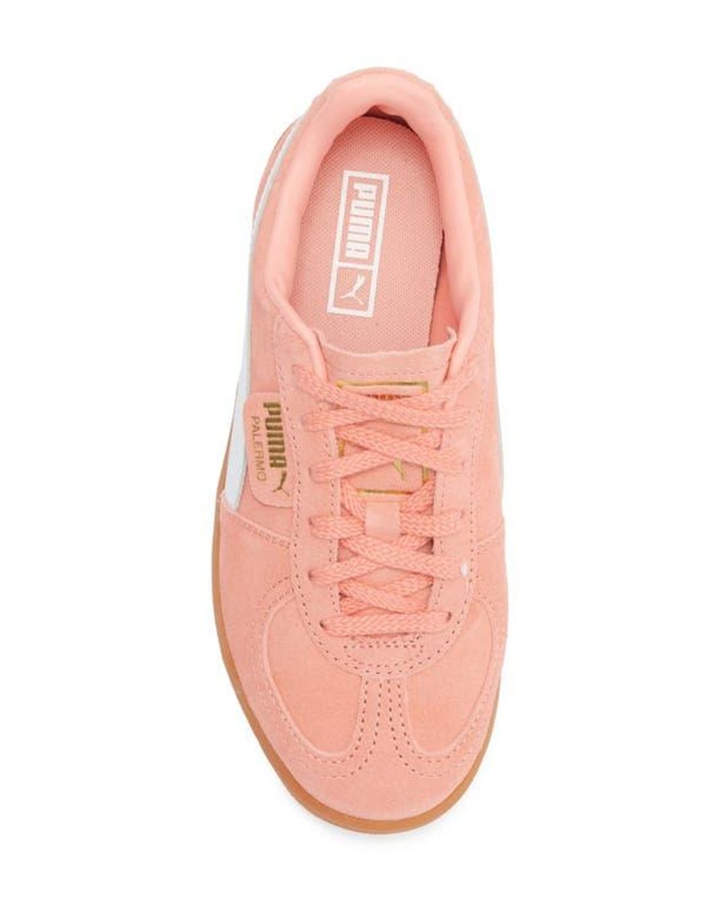 PUMA Pink Palermo Elevata Platform Sneaker