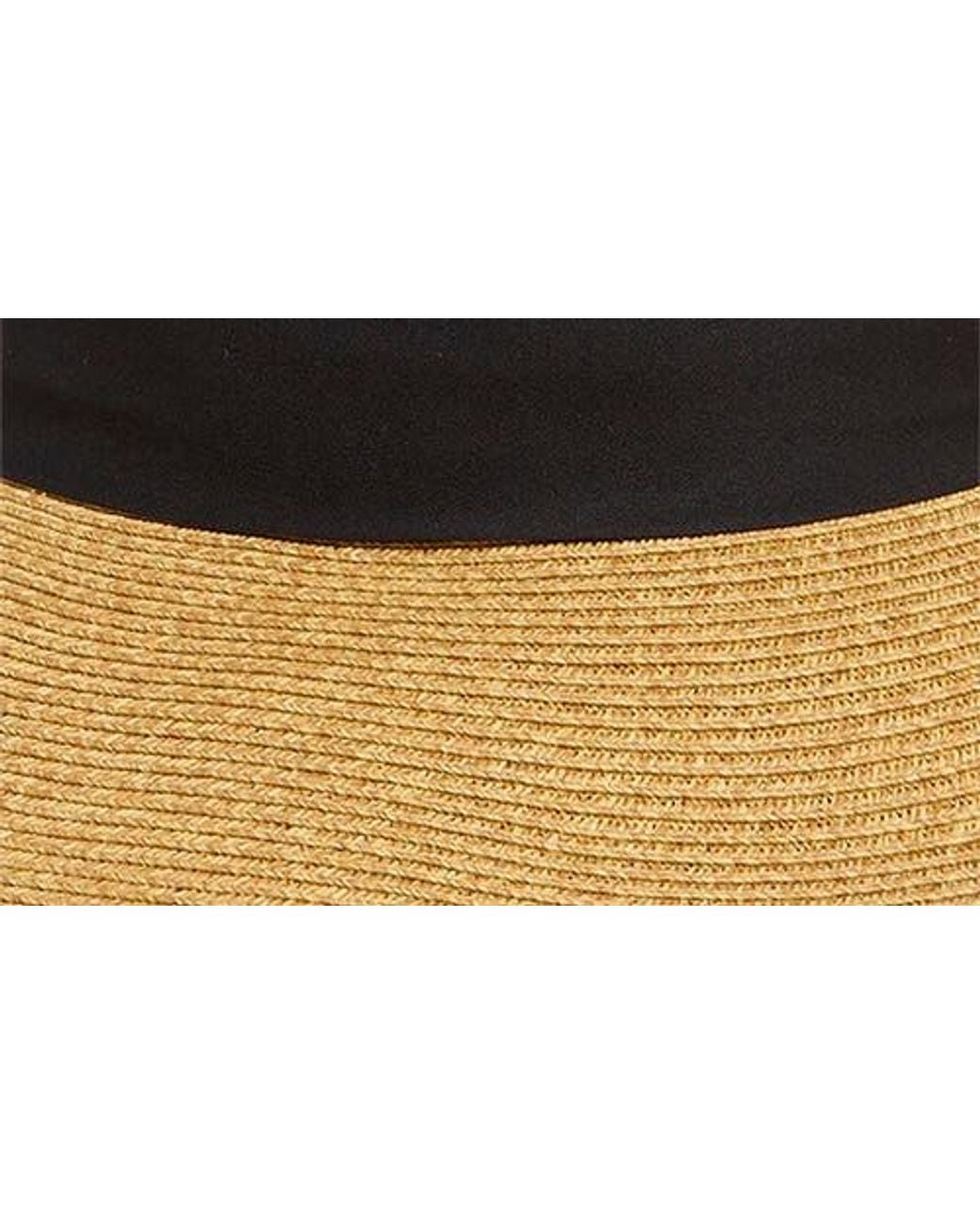 Nordstrom Rack Black Floppy Bow Sun Hat