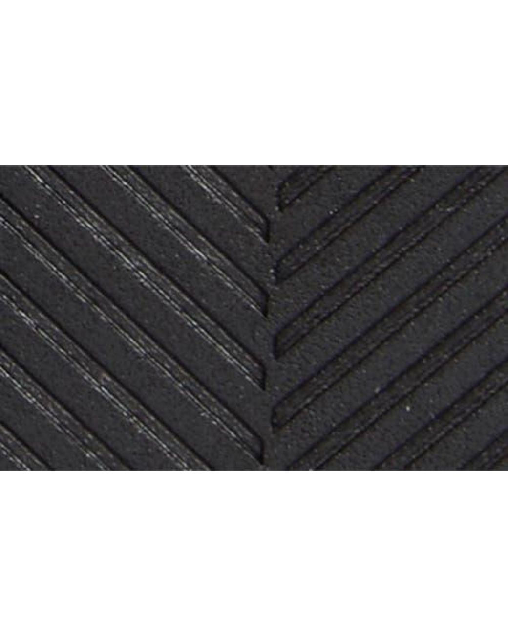 Ted Baker Black Herringbone Leather Belt for men