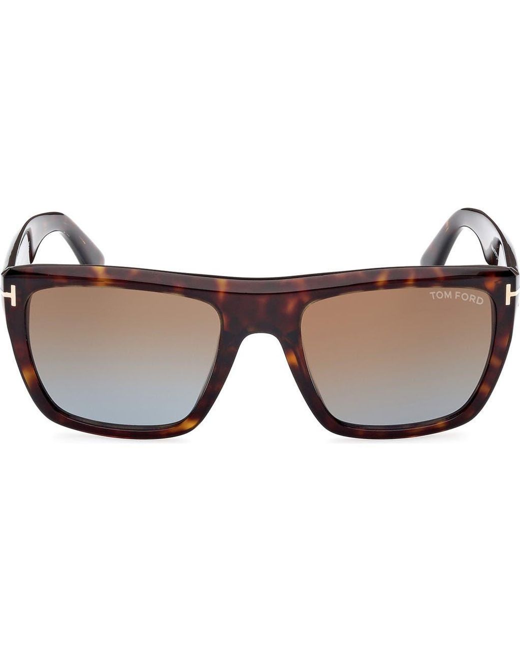 Tom Ford Brown Alberto 55Mm Gradient Square Sunglasses for men