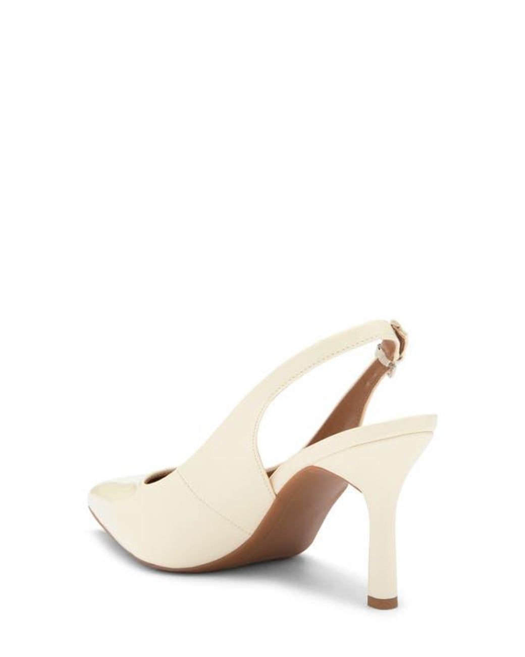 Nordstrom Rack White Priscilla Slingback Pump