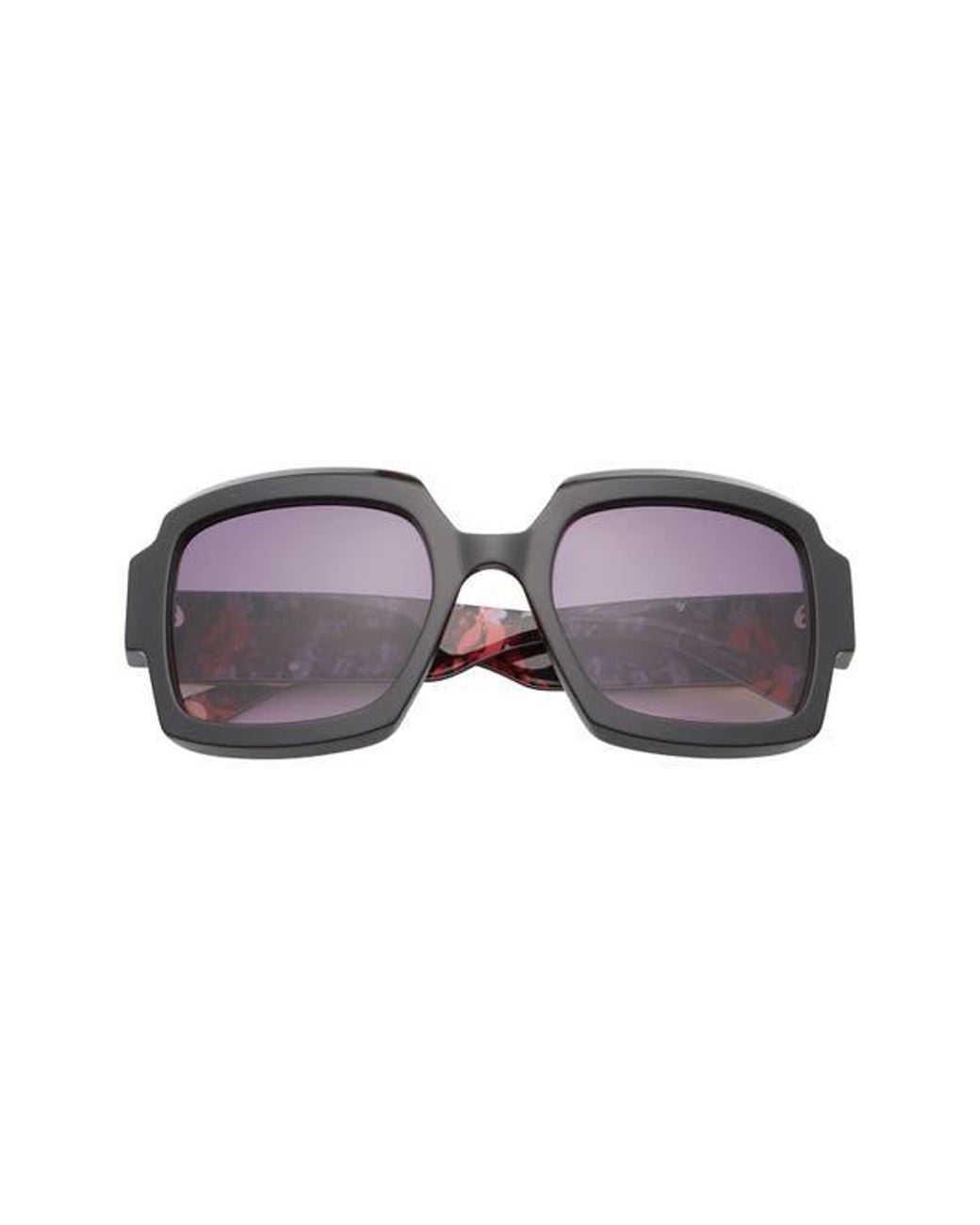 Ted Baker Black 55Mm Square Sunglasses