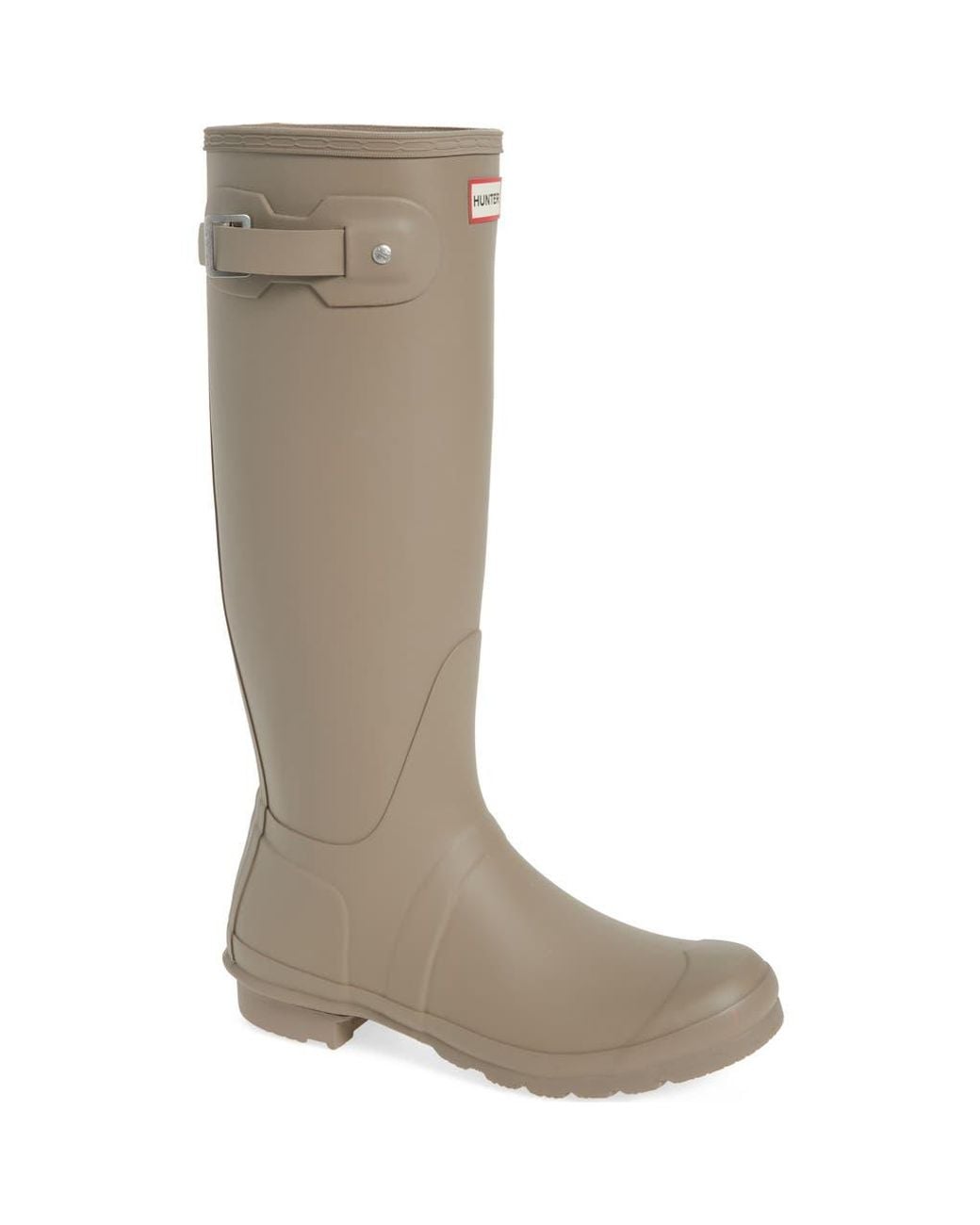 Hunter Brown Original Tall Rain Boot