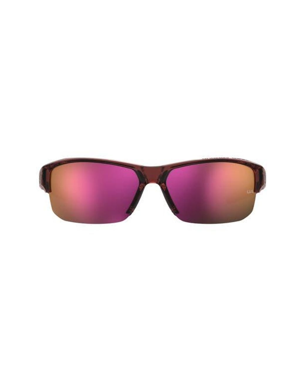 Under Armour Purple Ua Fanatical Ii Oversize Rectangular Sunglasses for men