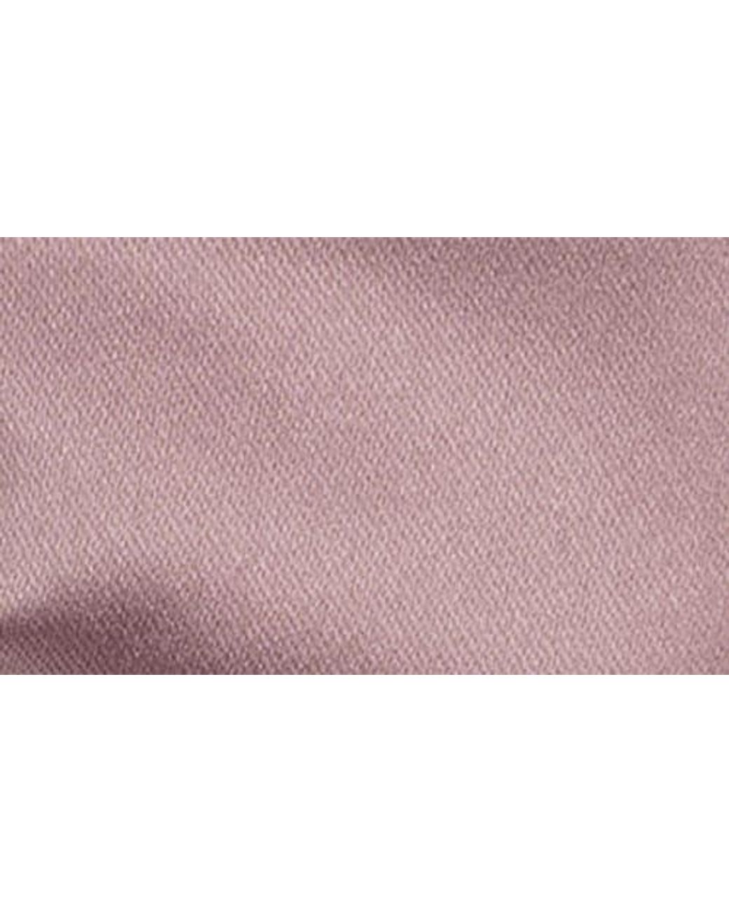 Con.struct Pink Solid Satin Bow Tie for men