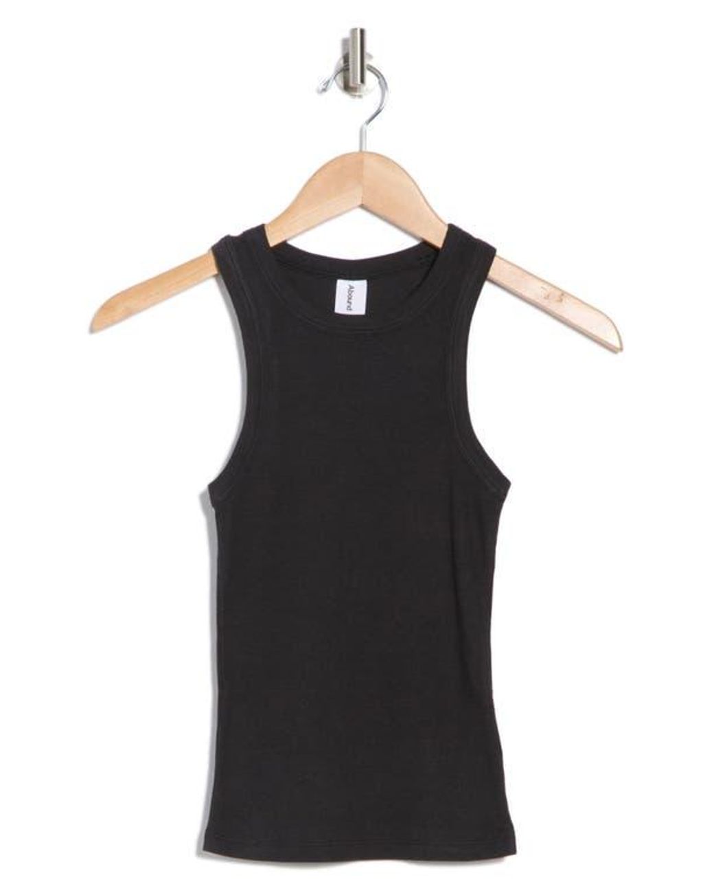 Abound Black Rib Tank
