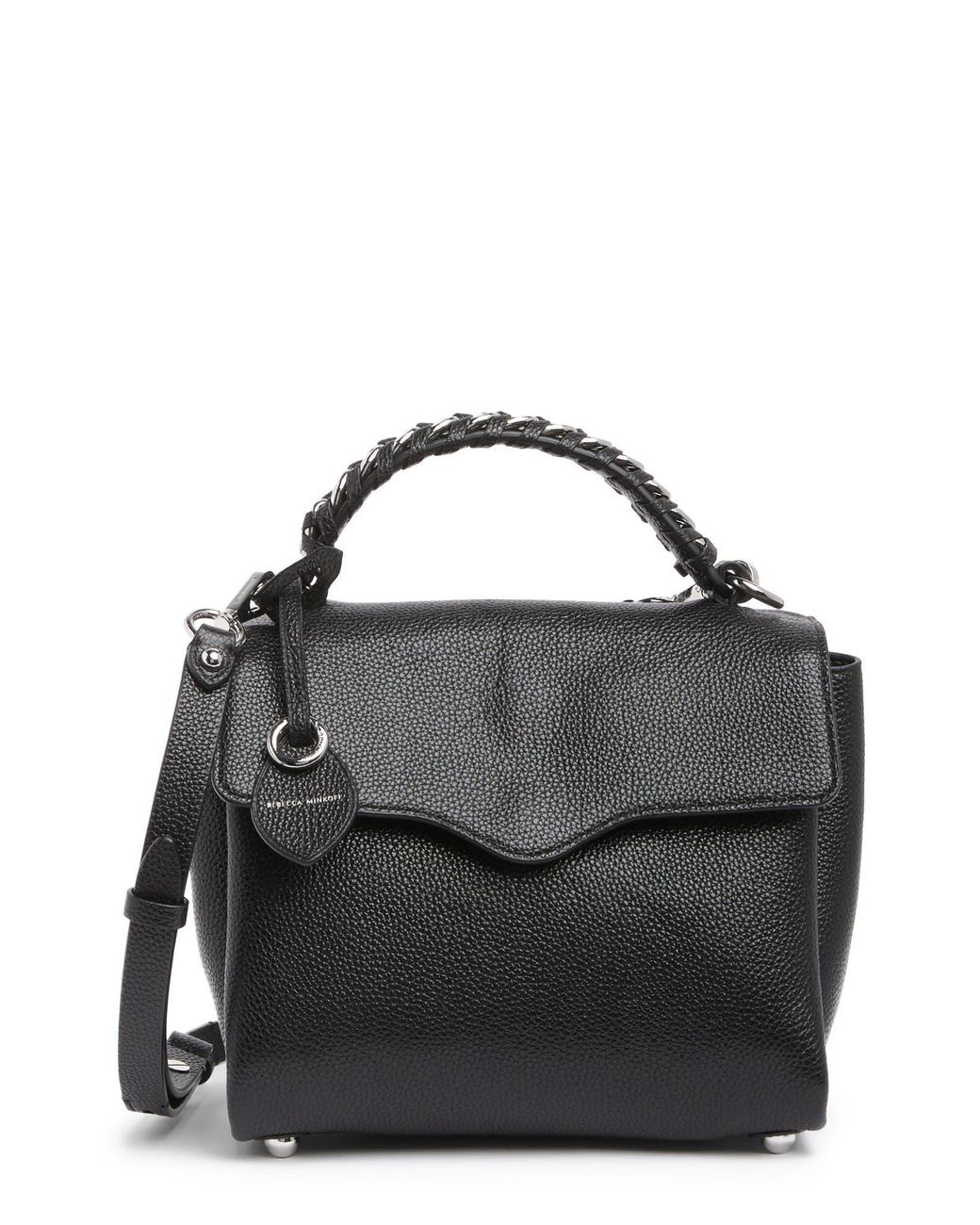 Rebecca Minkoff Chain Link Satchel In Black At Nordstrom Rack Lyst