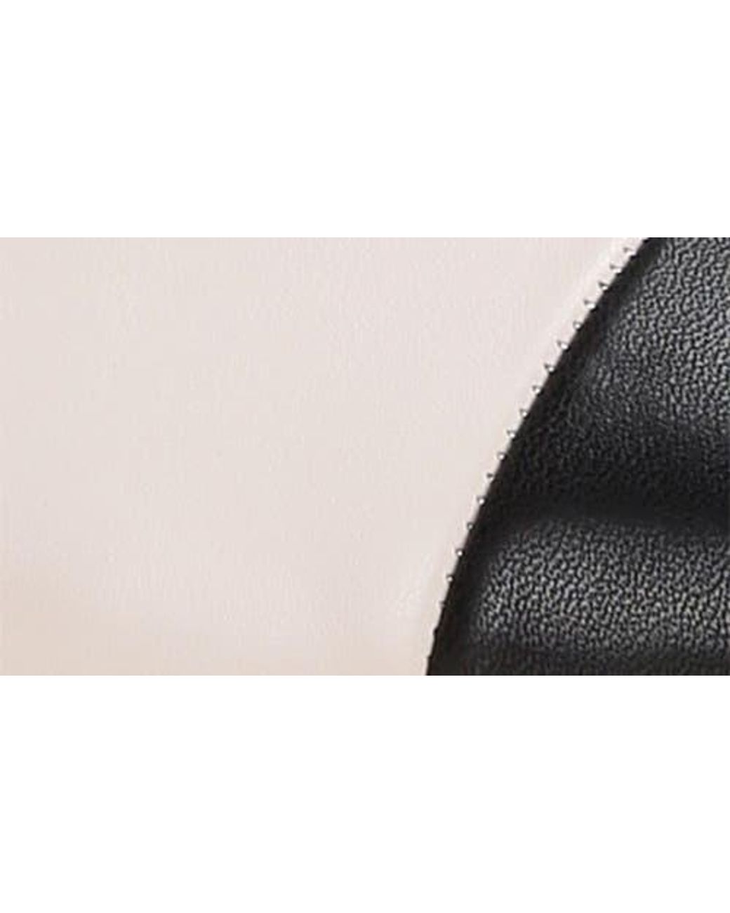 LONDON RAG White Clevea Cap Toe Flat