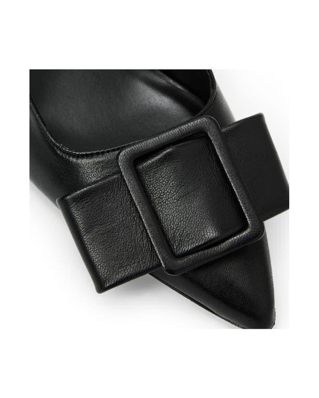 Bruno Magli Black Mona Pointed Toe Slingback Pump