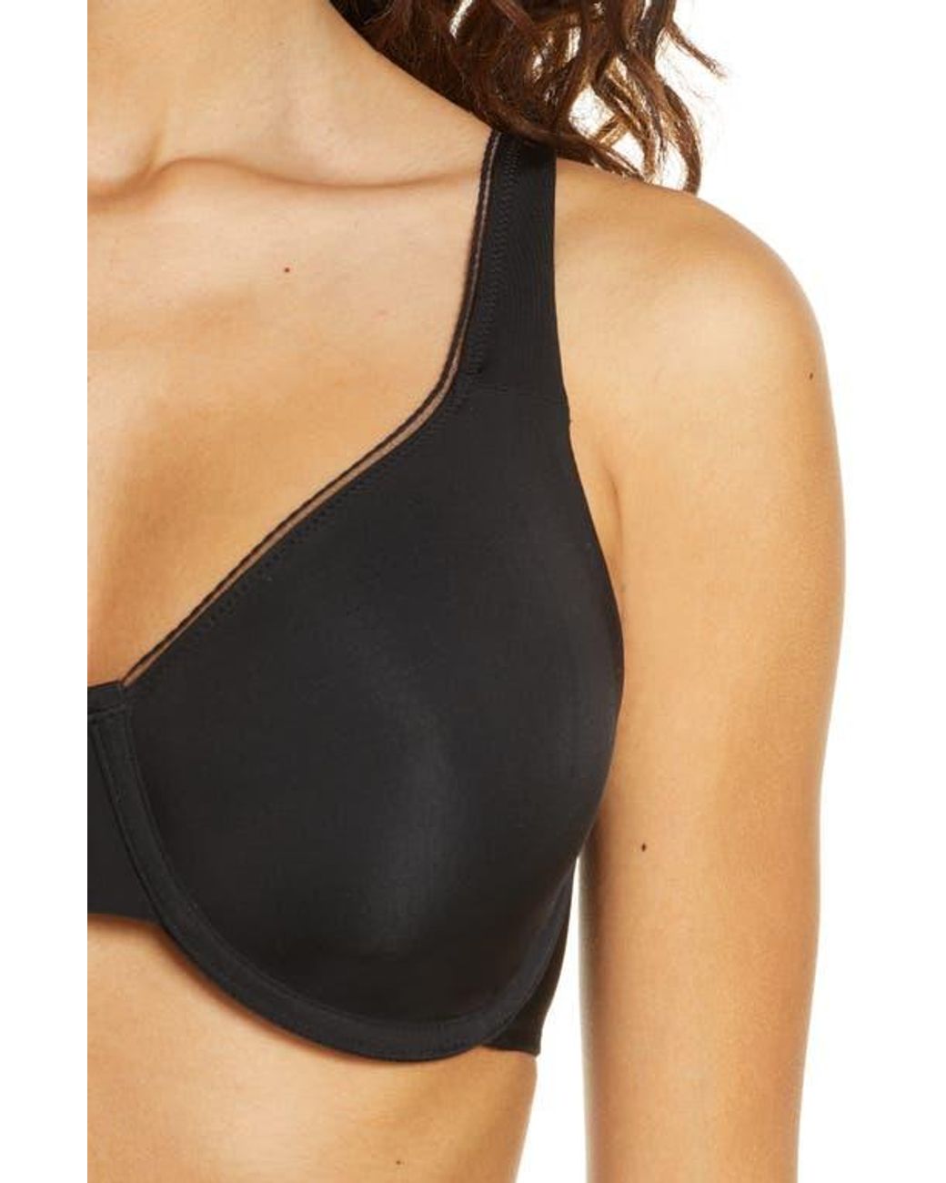 Wacoal Black High Standards Seamless Underwire Bra