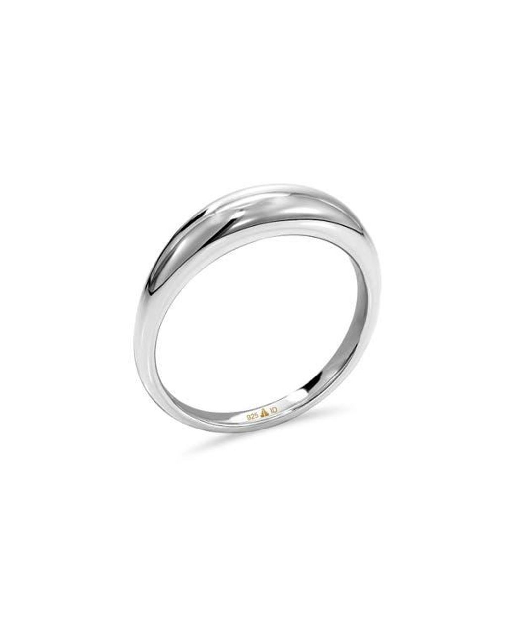 DEVATA Metallic Dome Ring