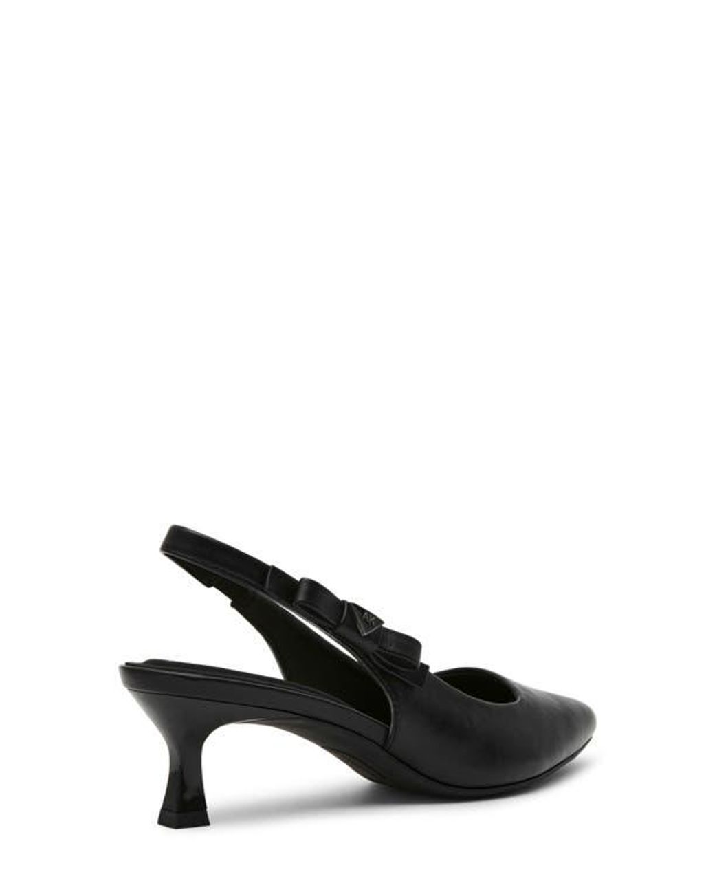 Anne Klein Black Ibbey Slingback Pump