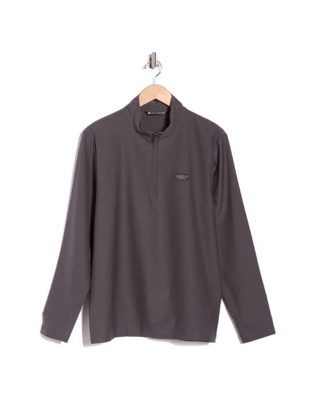 Travis Mathew Purple Flight Tracker Half Zip Pullover for men