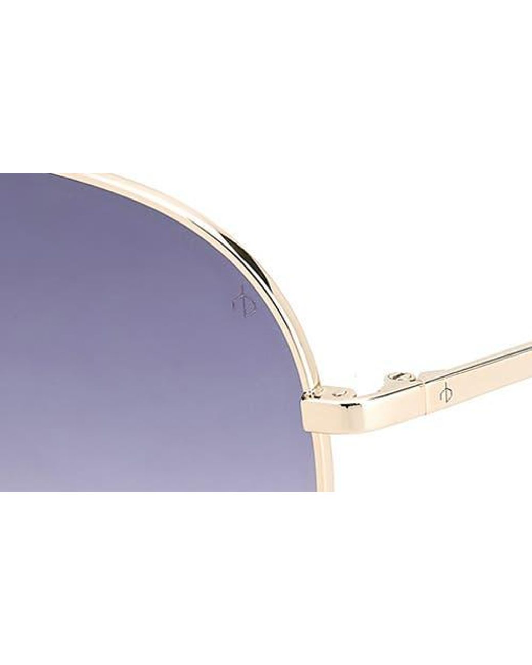 Rag & Bone Purple 59Mm Aviator Sunglasses for men