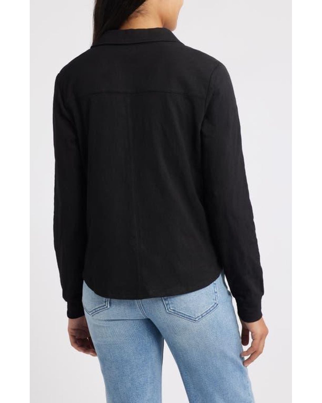 Apny Black Western Button-Up Shirt
