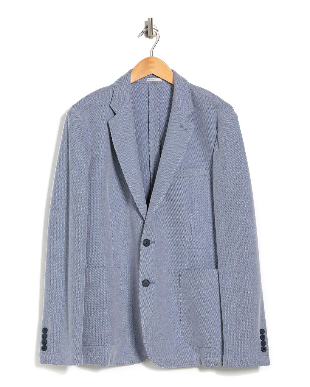Nordstrom Rack Knit Separate Soft Sport Coat In Blue Mazarine At for