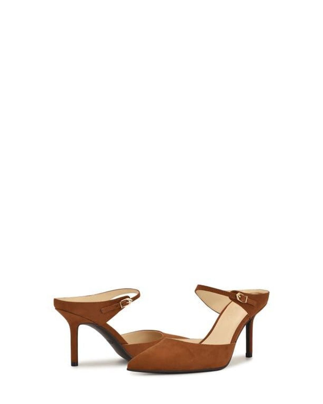 Nine West Brown Dakka Pointed Toe Pump