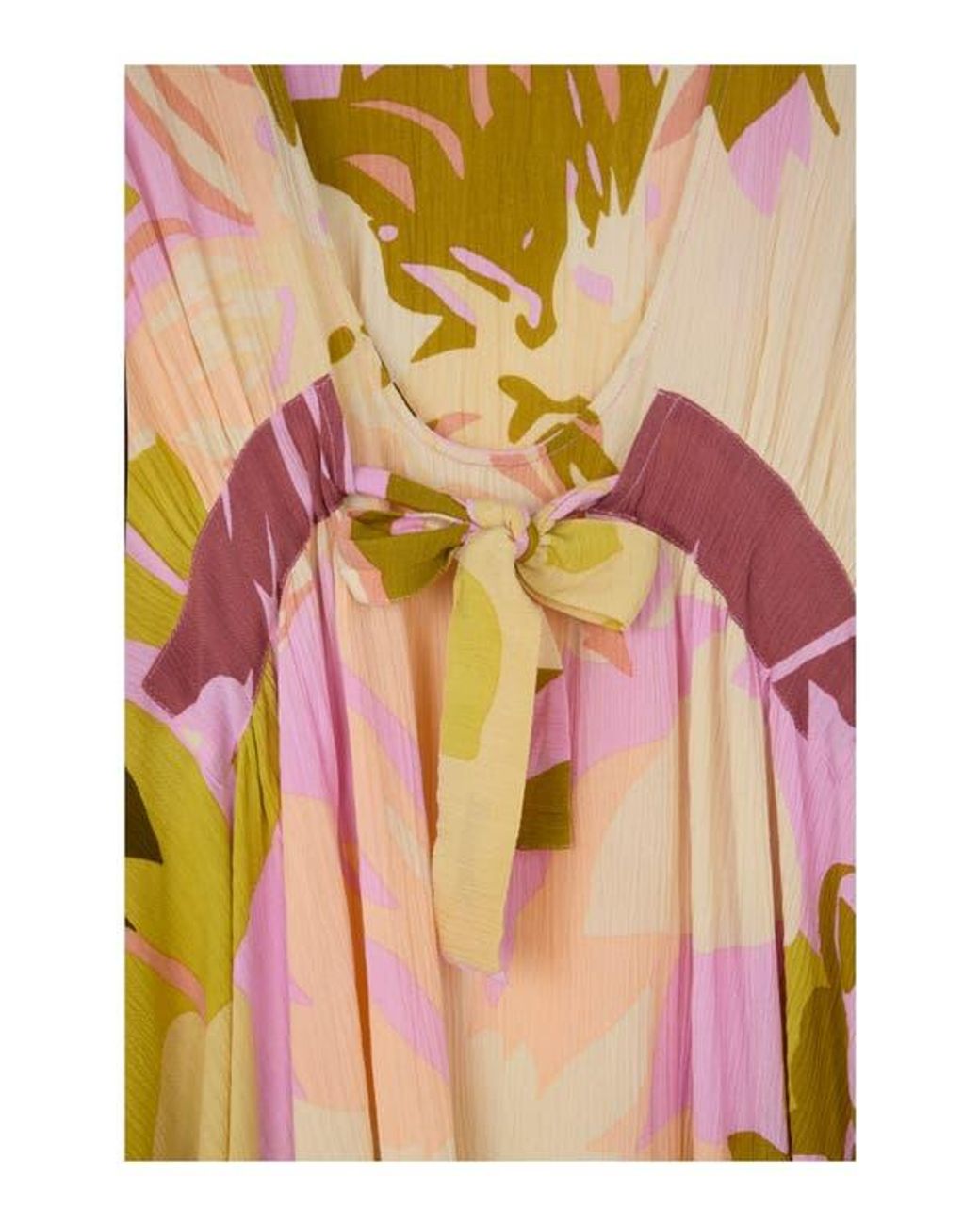 Saachi Pink Floral Caftan