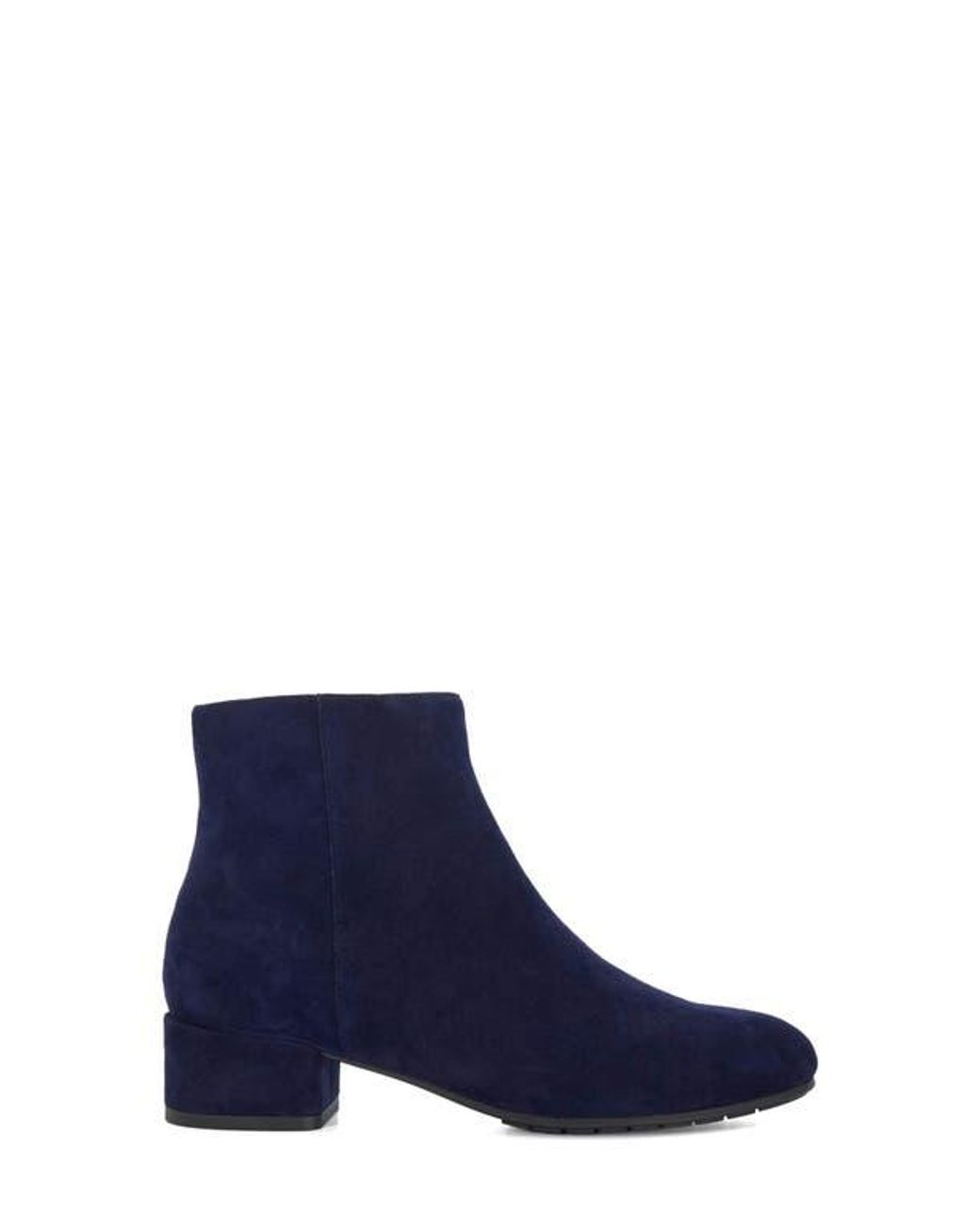 Dune Blue Pippie Ankle Bootie