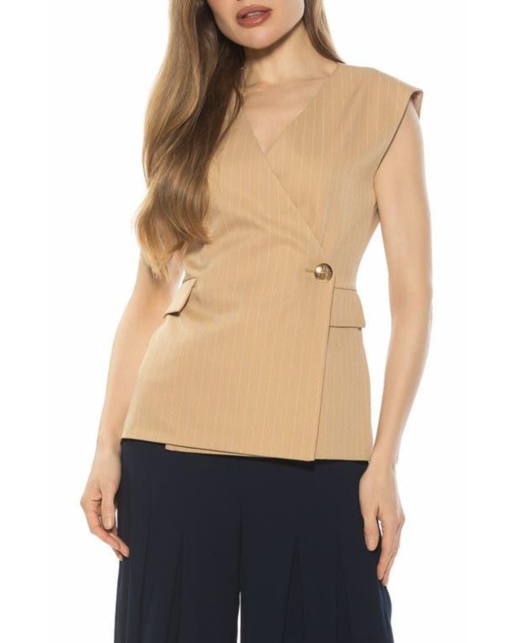 Alexia Admor Blue Pia Vest