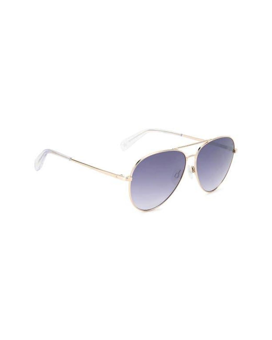 Rag & Bone Purple 59Mm Aviator Sunglasses for men