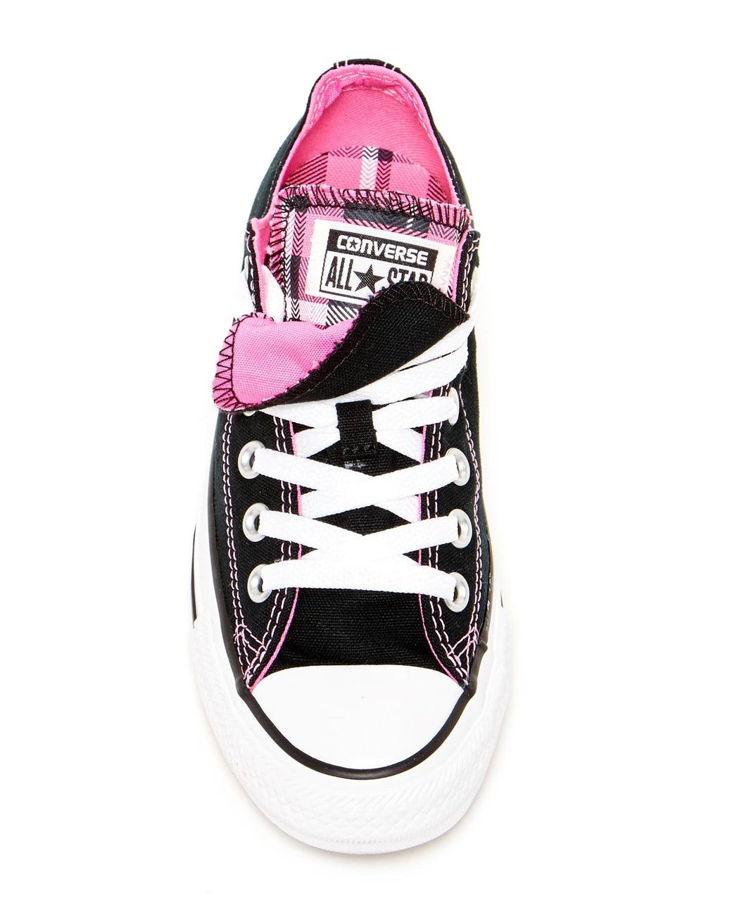 Converse Chuck Taylor Double Tongue Sneaker in Pink | Lyst