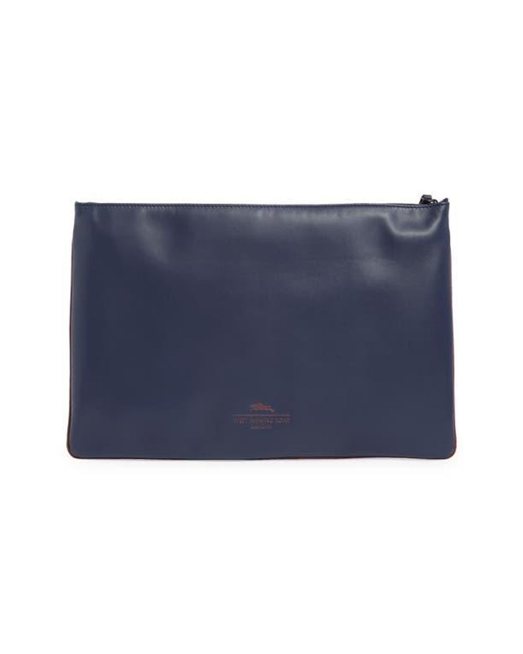 Longchamp Blue Prismatic Large Tech Case
