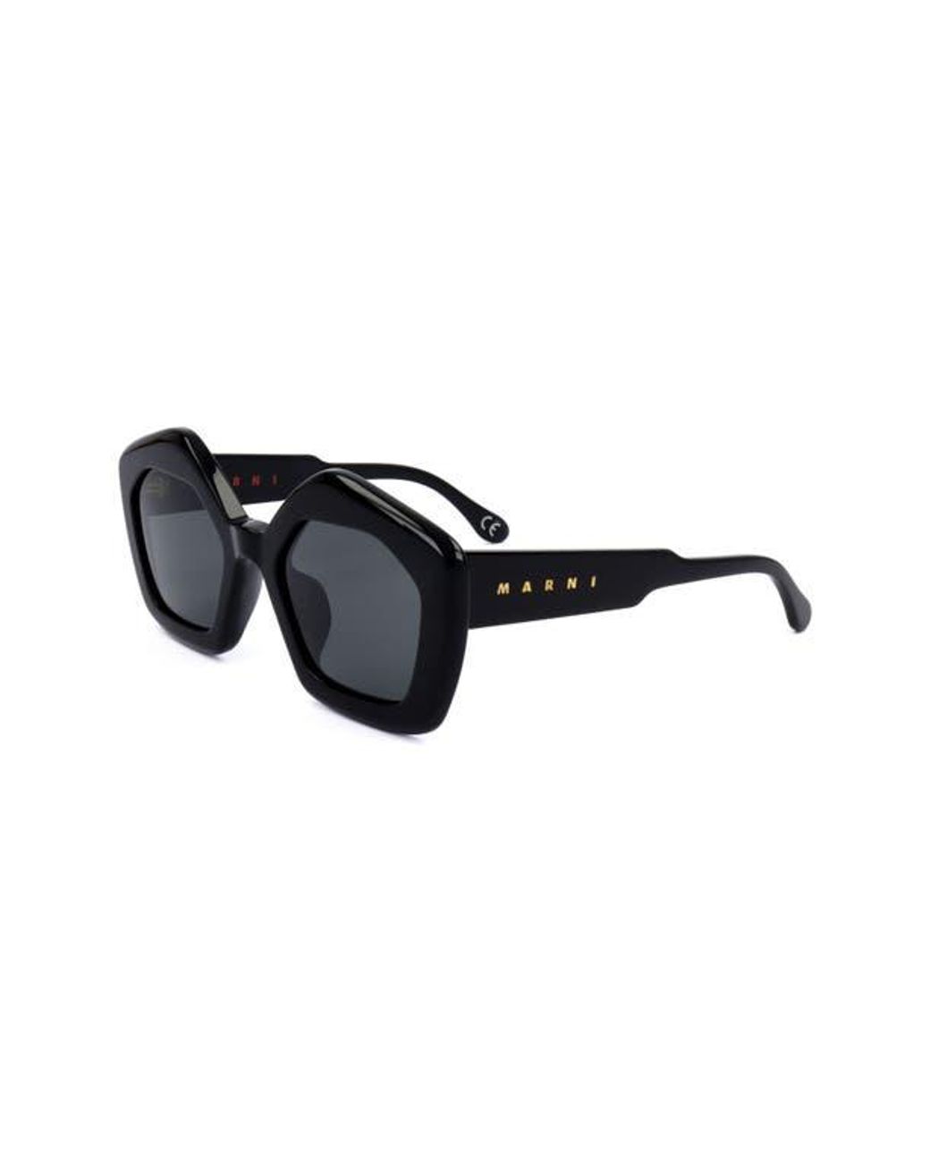 Marni Black 51Mm Square Sunglasses