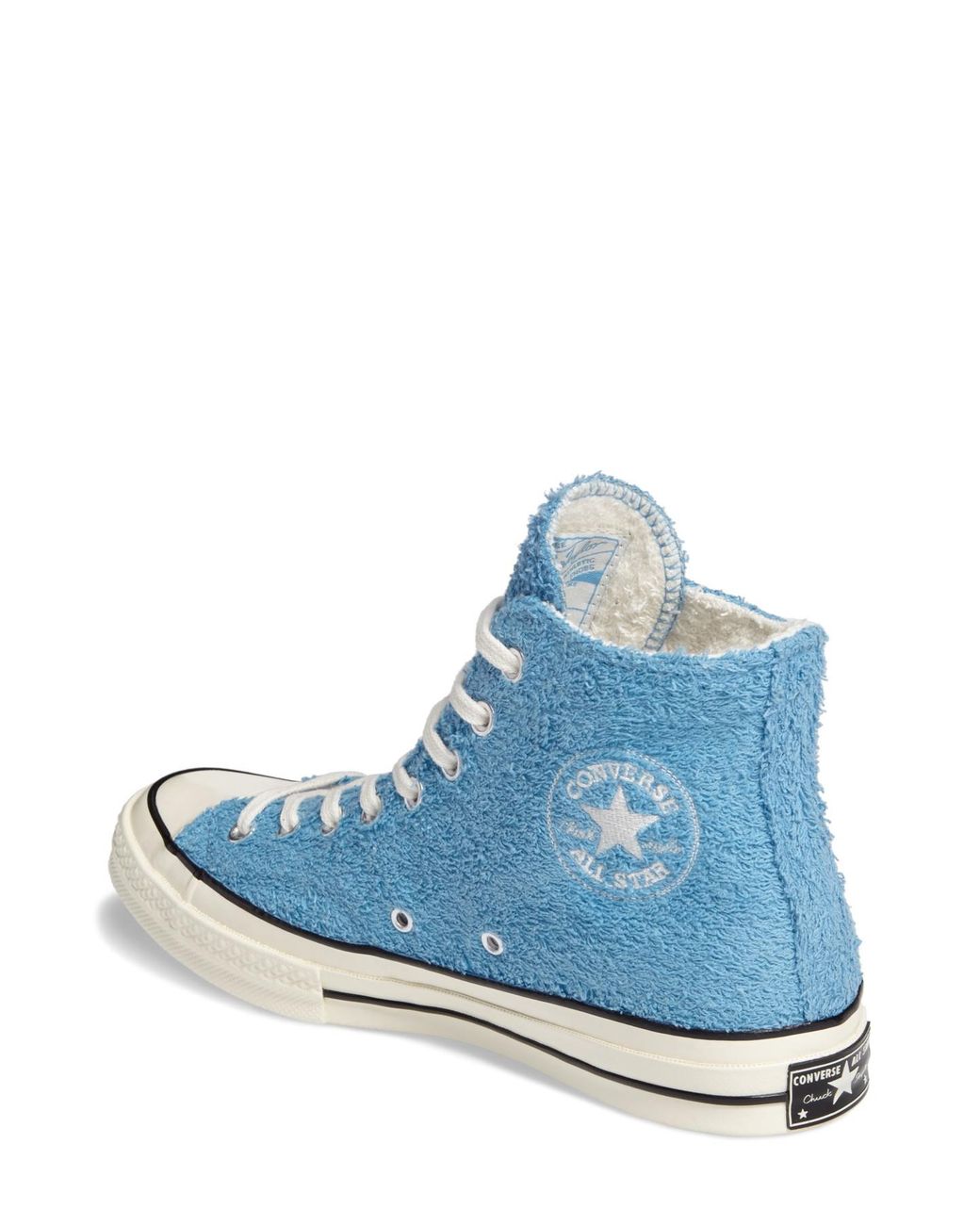 Converse Chuck Taylor All Star Terry Cloth Hi Sneaker in Blue for Men | Lyst