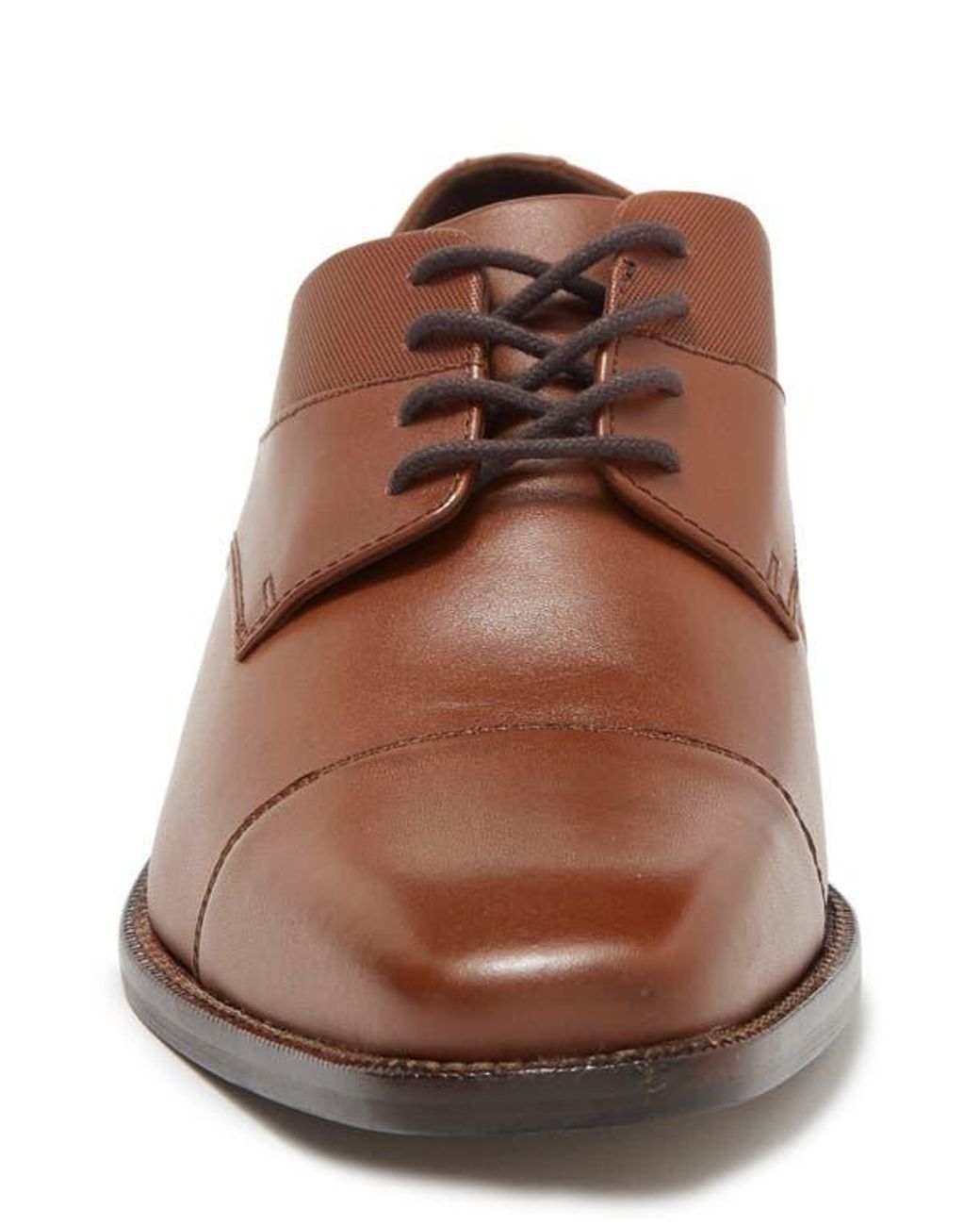 Johnston & Murphy Brown Archer Cap Toe Derby for men