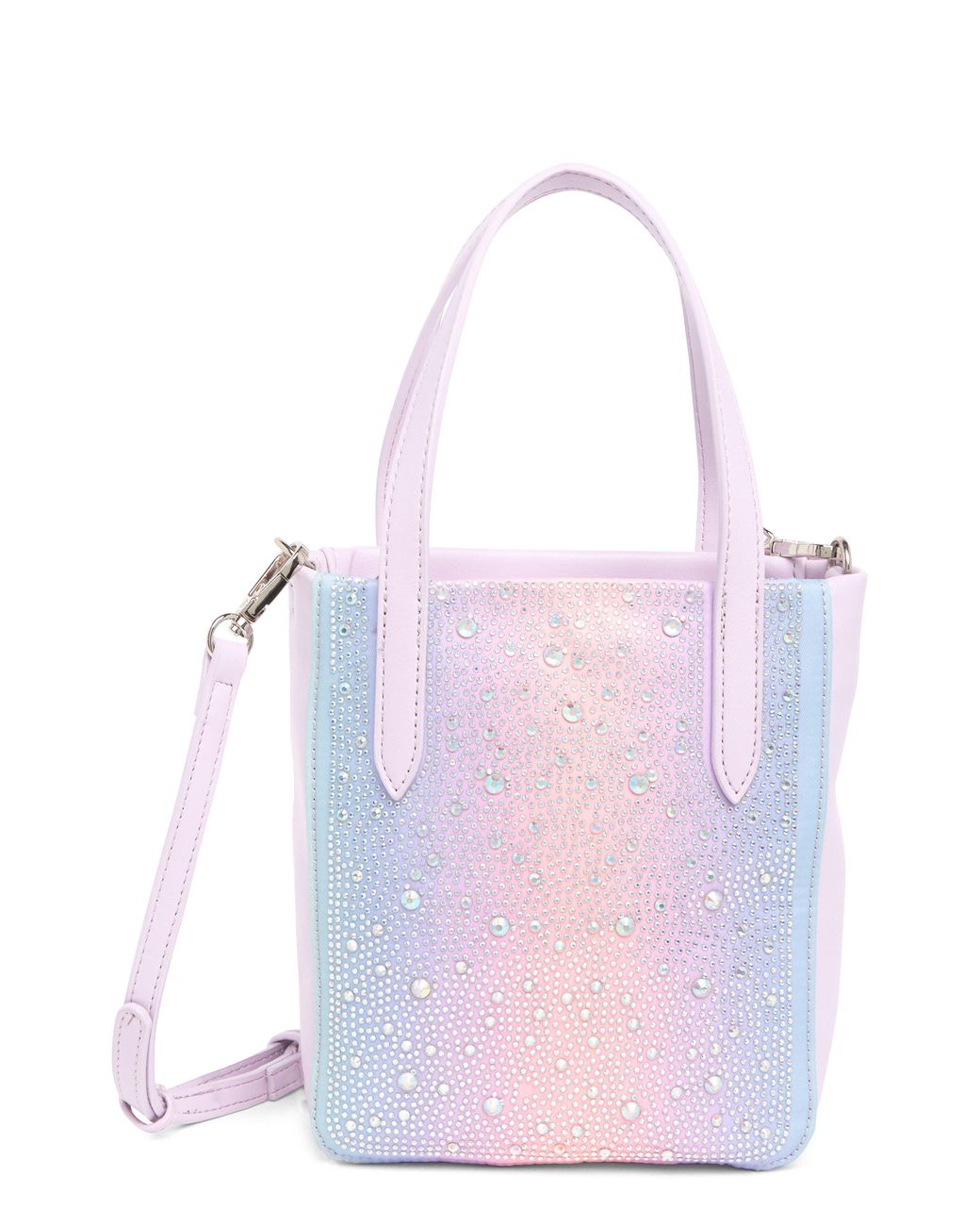 Betsey Johnson Embellished Crossbody Bag in Pink Lyst