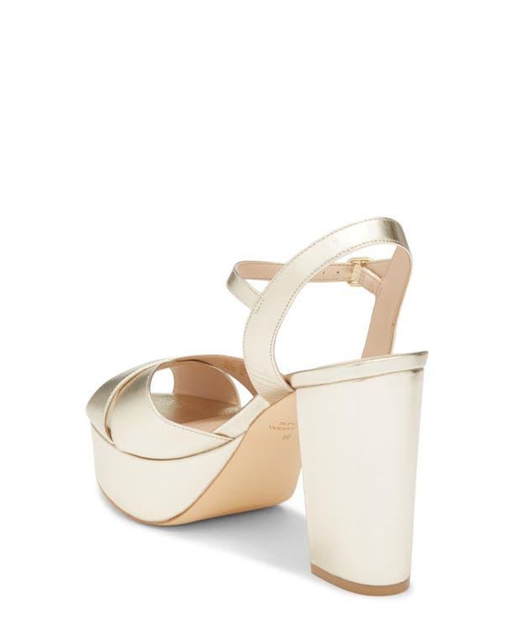 Stuart Weitzman Natural Ivona Platform Sandal