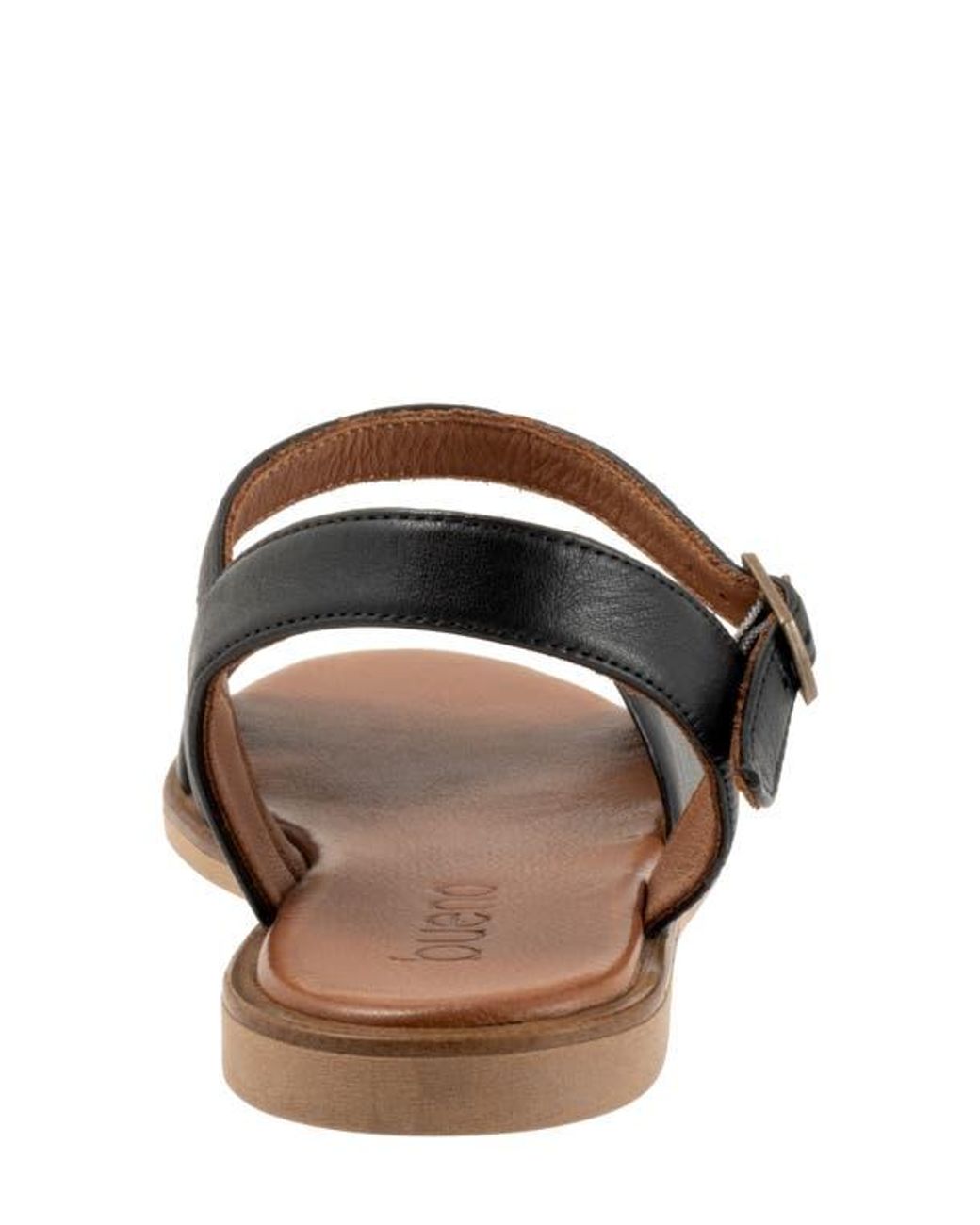 BUENO Brown Harmony Ankle Strap Sandal