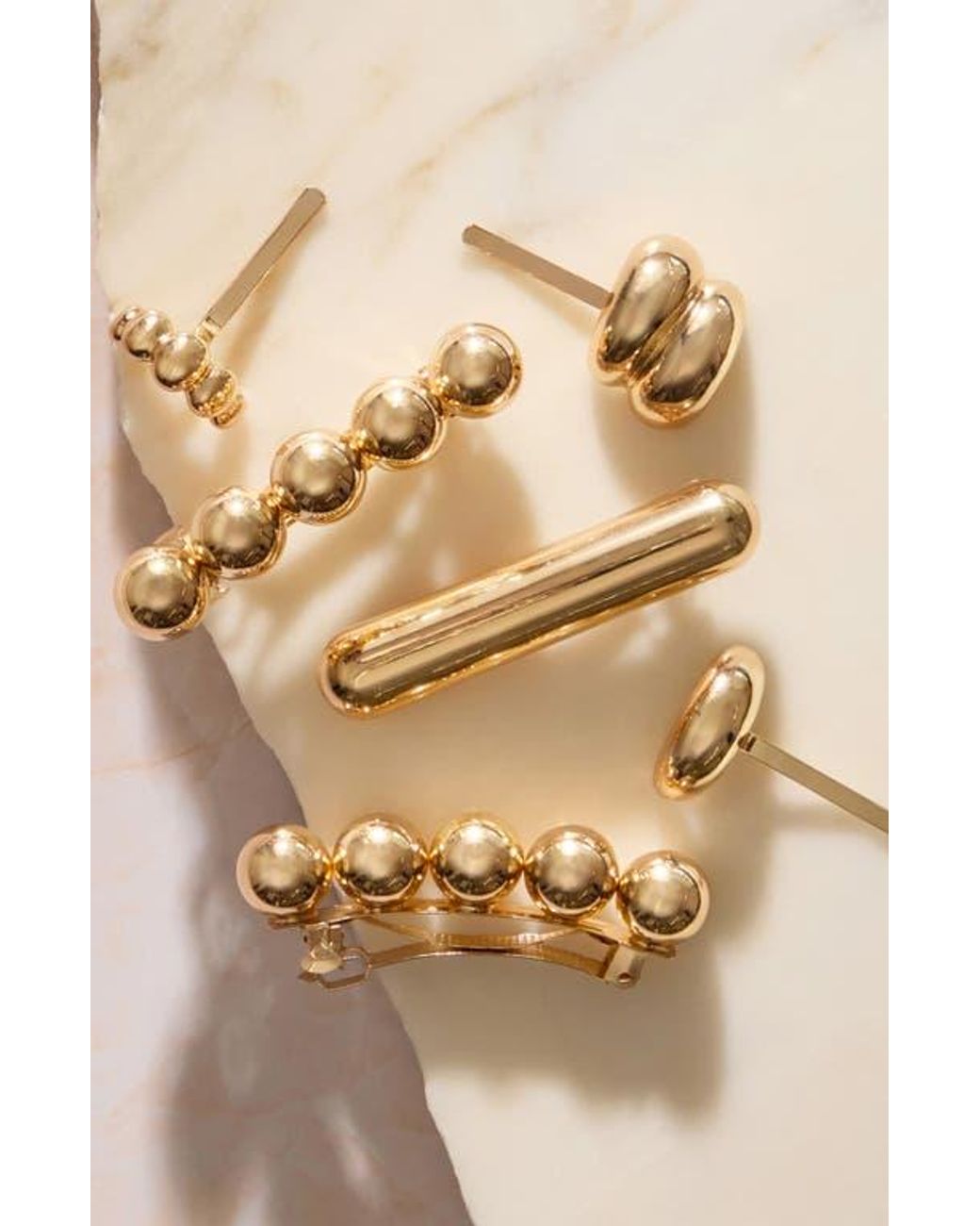 Kitsch Metallic 2-Pack Barrettes